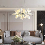 Ceramic Petals Blooming Chandelier - Lamp Outdoor