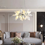 Ceramic Petals Blooming Chandelier - Lamp Outdoor
