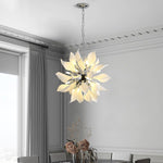 Ceramic Petals Blooming Chandelier - Lamp Outdoor