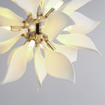 Ceramic Petals Blooming Chandelier - Lamp Outdoor
