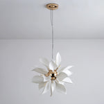 Ceramic Petals Blooming Chandelier - Lamp Outdoor