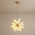 Ceramic Petals Blooming Chandelier - Lamp Outdoor
