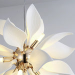 Ceramic Petals Blooming Chandelier - Lamp Outdoor