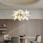 Ceramic Petals Blooming Chandelier - Lamp Outdoor