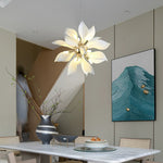 Ceramic Petals Blooming Chandelier - Lamp Outdoor