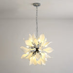 Ceramic Petals Blooming Chandelier - Lamp Outdoor