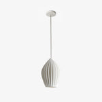 Ceramic Ribbed Pendant Light - Lamp Outdoor