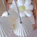 Ceramic Ribbed Pendant Light - Lamp Outdoor