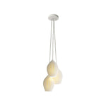 Ceramic Ribbed Pendant Light - Lamp Outdoor