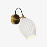 Zotalisra Modern Minimalist Ribbed Ceramic Wall light - Lamp Outdoor