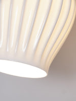 Zotalisra Modern Minimalist Ribbed Ceramic Wall light - Lamp Outdoor