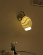Zotalisra Modern Minimalist Ribbed Ceramic Wall light - Lamp Outdoor