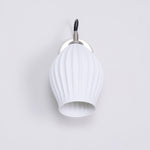 Zotalisra Modern Minimalist Ribbed Ceramic Wall light - Lamp Outdoor
