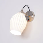 Zotalisra Modern Minimalist Ribbed Ceramic Wall light - Lamp Outdoor