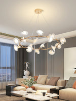 Aurora Chandelier Blossom Branch Elegant - Lamp Outdoor