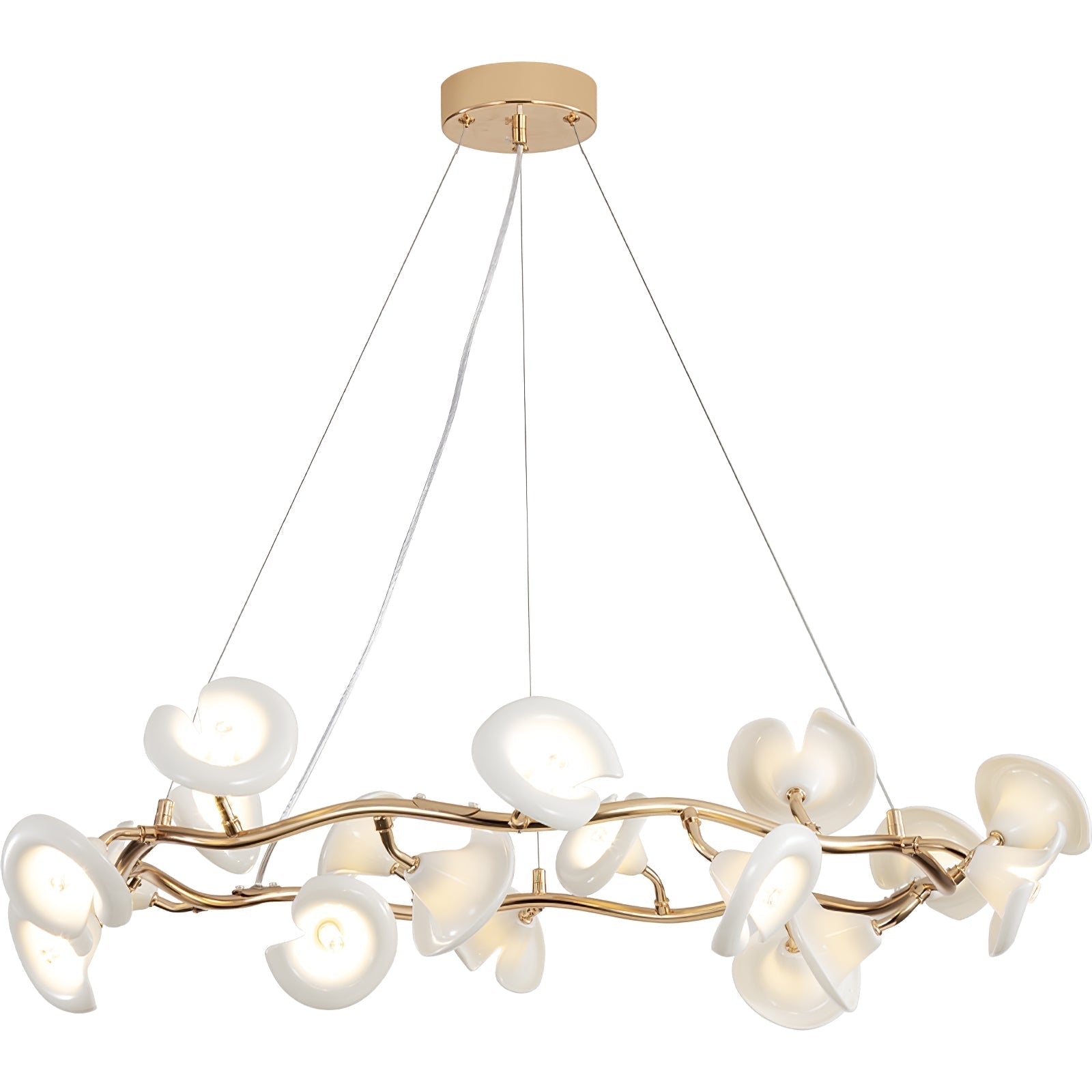 Aurora Chandelier Blossom Branch Elegant - Lamp Outdoor