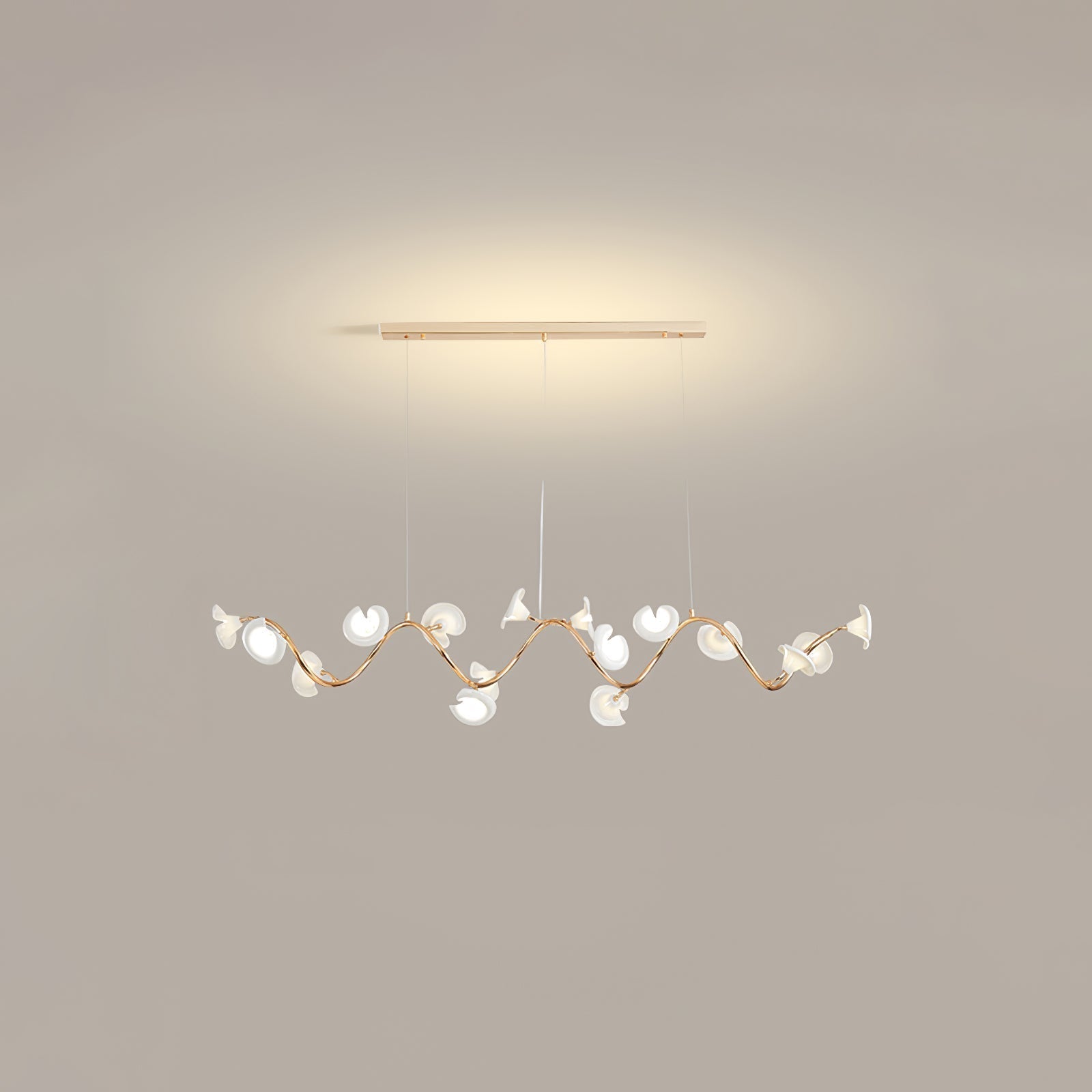 Aurora Chandelier Blossom Branch Elegant - Lamp Outdoor