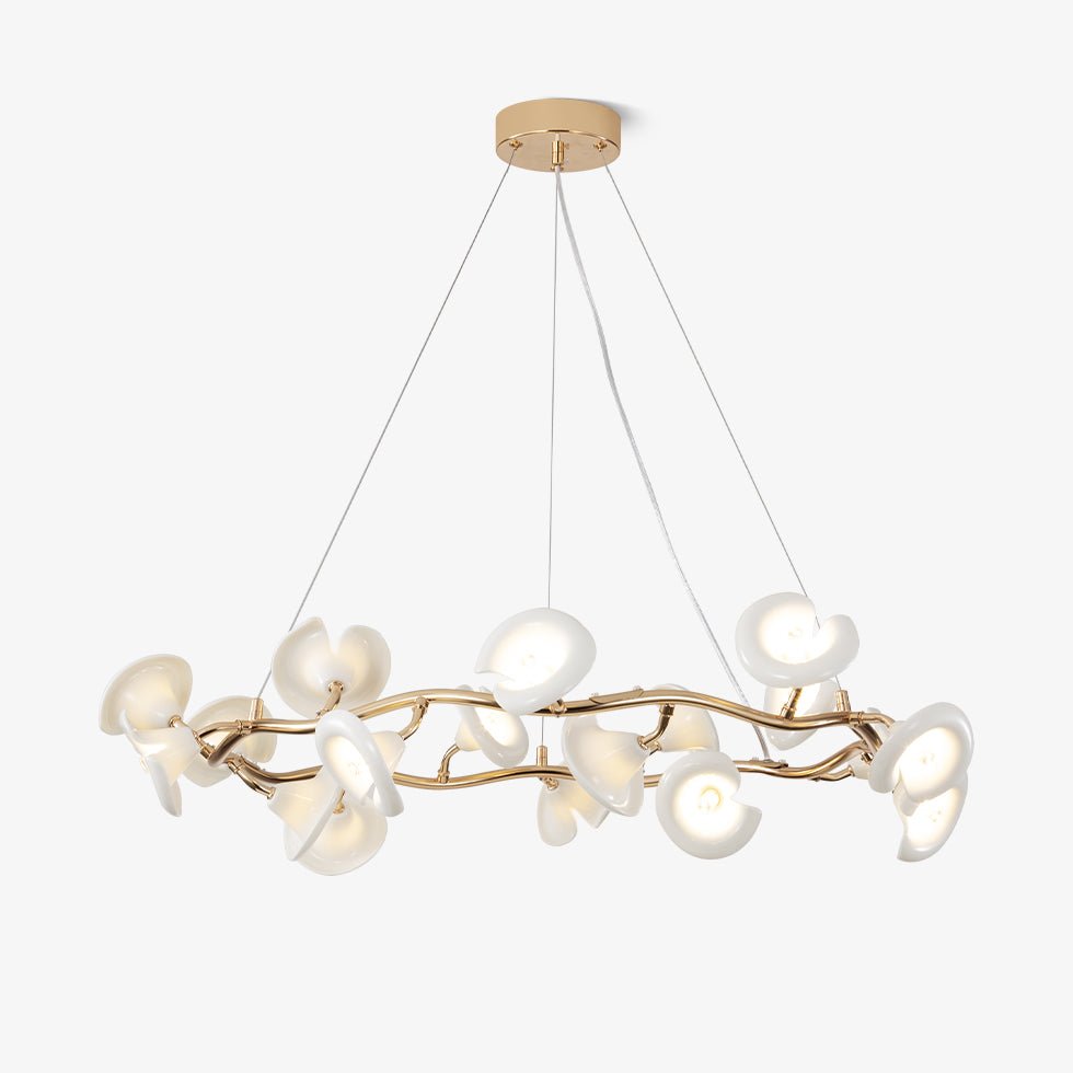 Aurora Chandelier Blossom Branch Elegant - Lamp Outdoor