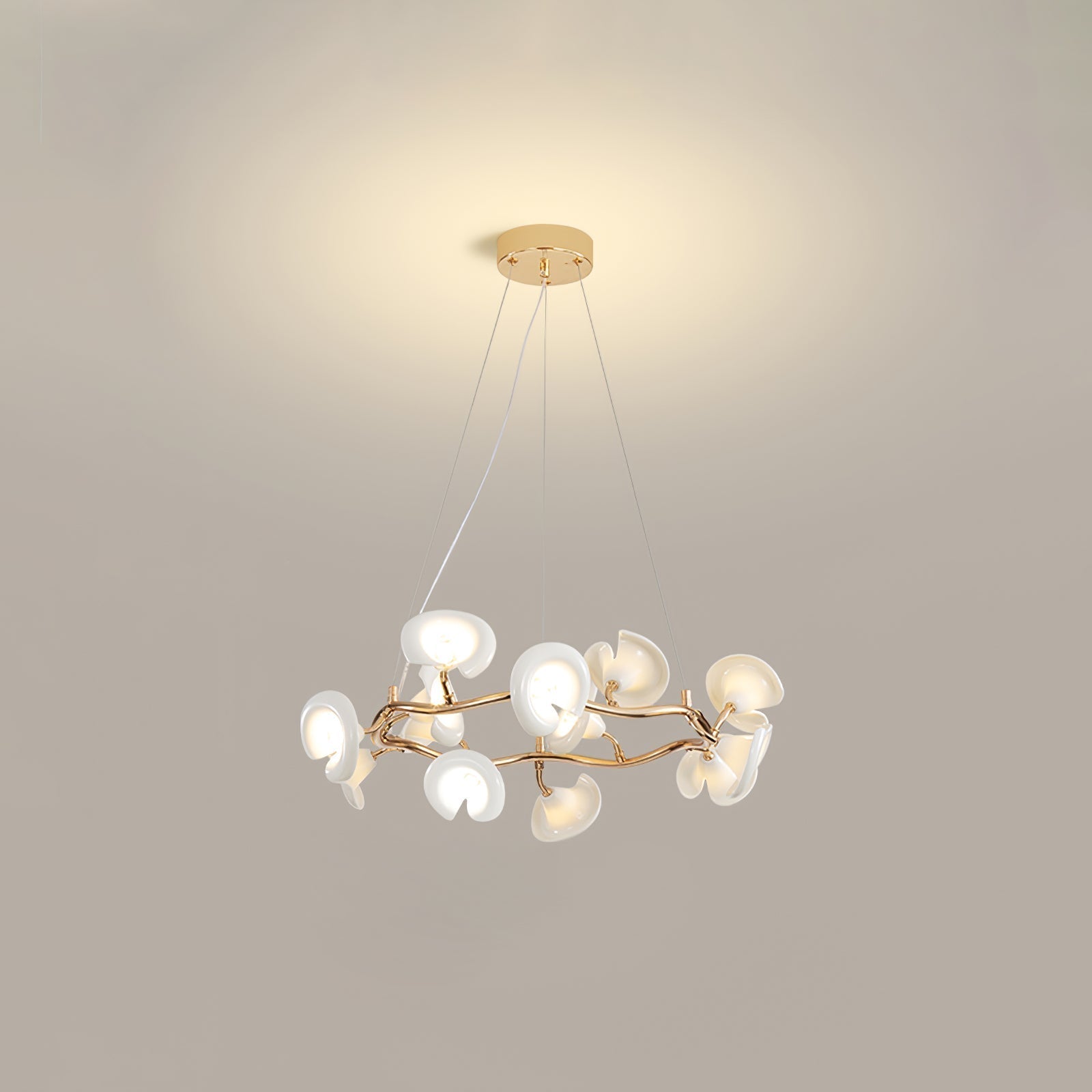 Aurora Chandelier Blossom Branch Elegant - Lamp Outdoor