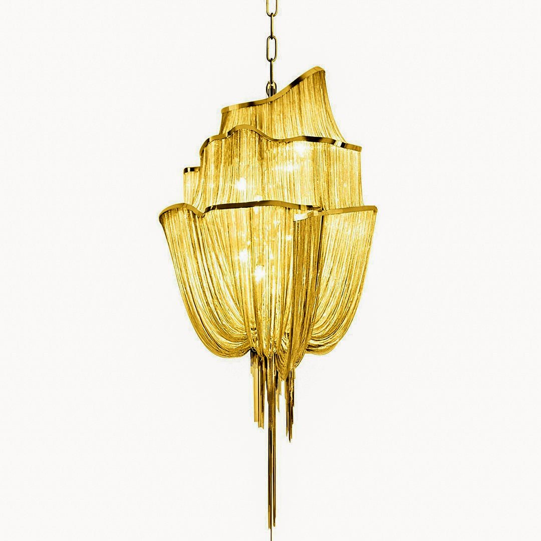 Chains Shimmering Chandelier - Lamp Outdoor