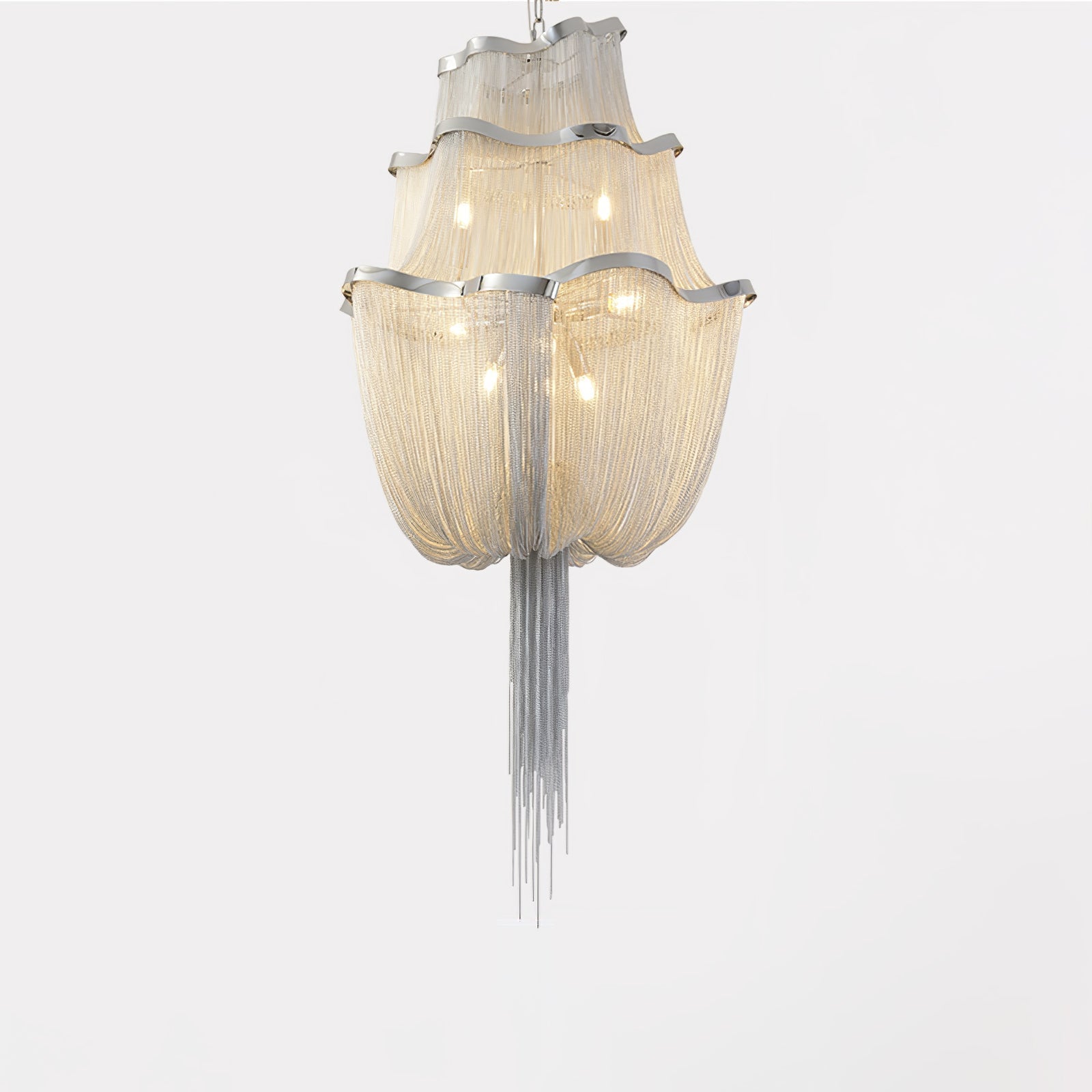 Chains Shimmering Chandelier - Lamp Outdoor