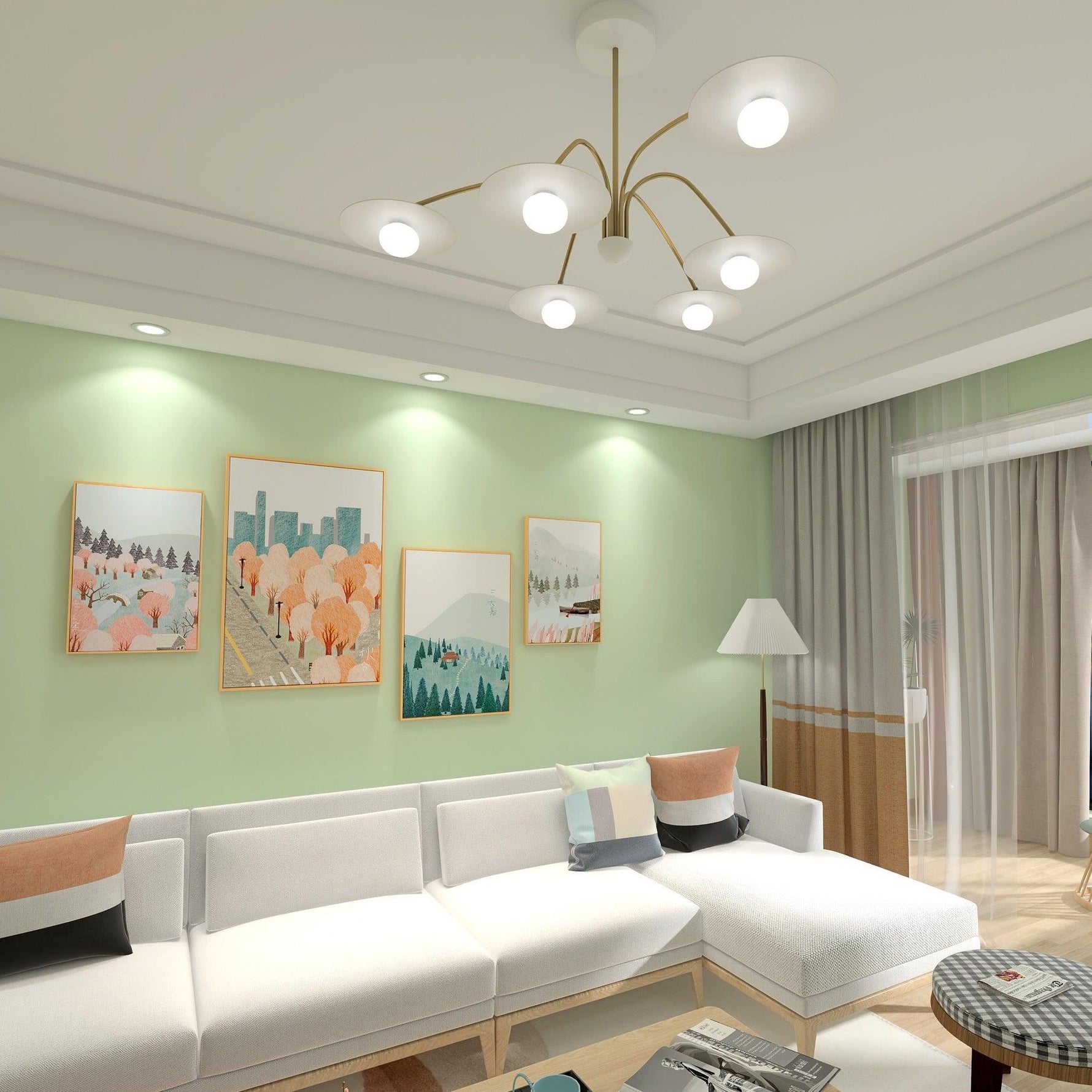 Champignon Chandelier - Lamp Outdoor