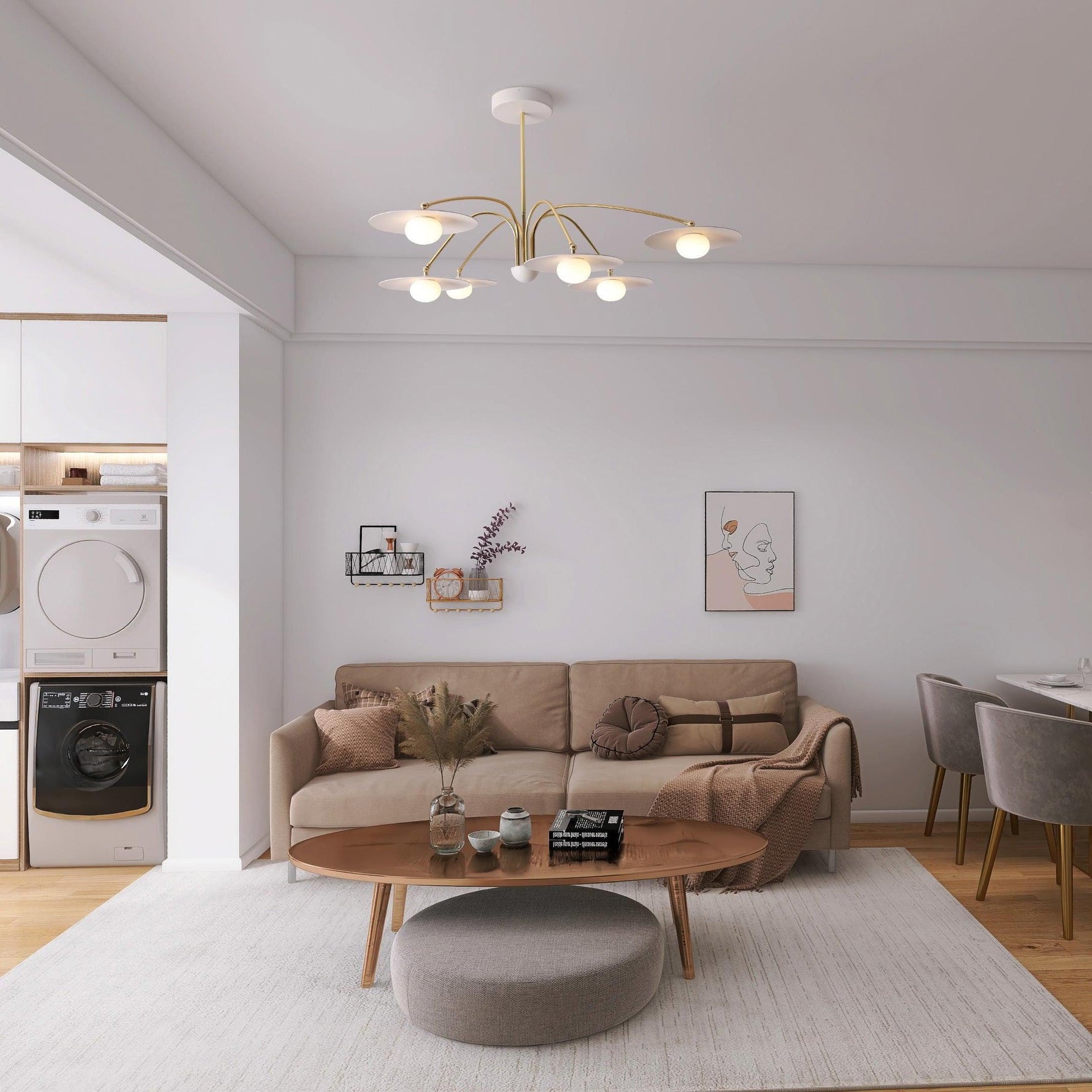 Champignon Chandelier - Lamp Outdoor