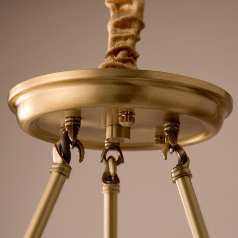 Antique Brass Chandelier - Lamp Outdoor
