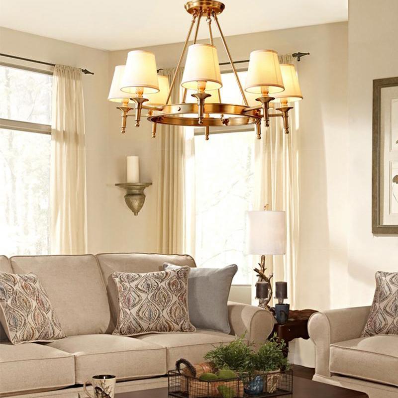Antique Brass Chandelier - Lamp Outdoor