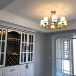 Antique Brass Chandelier - Lamp Outdoor