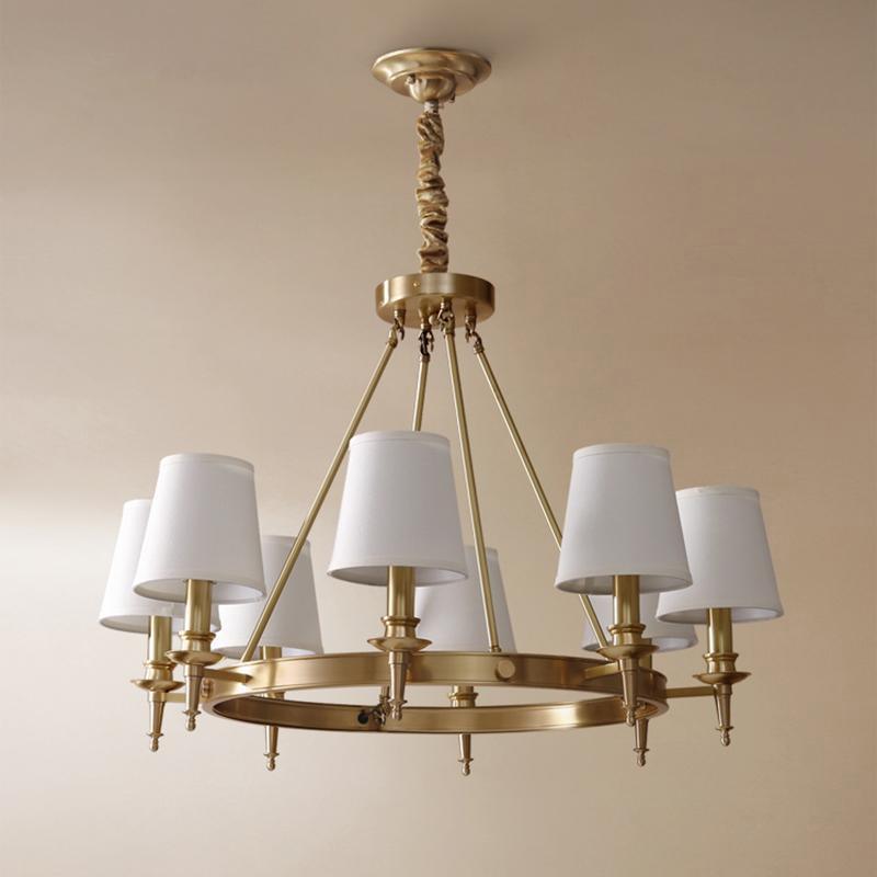 Antique Brass Chandelier - Lamp Outdoor