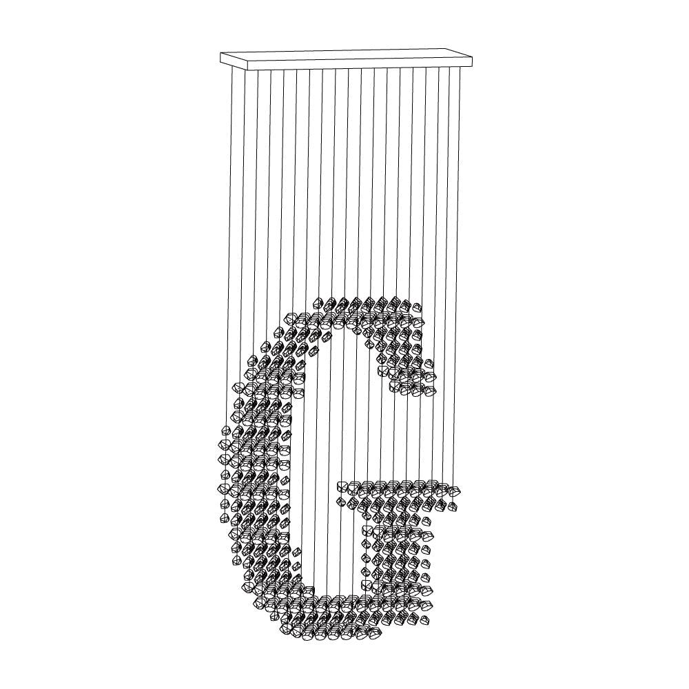 Charcoal Chandeliers G - Lamp Outdoor