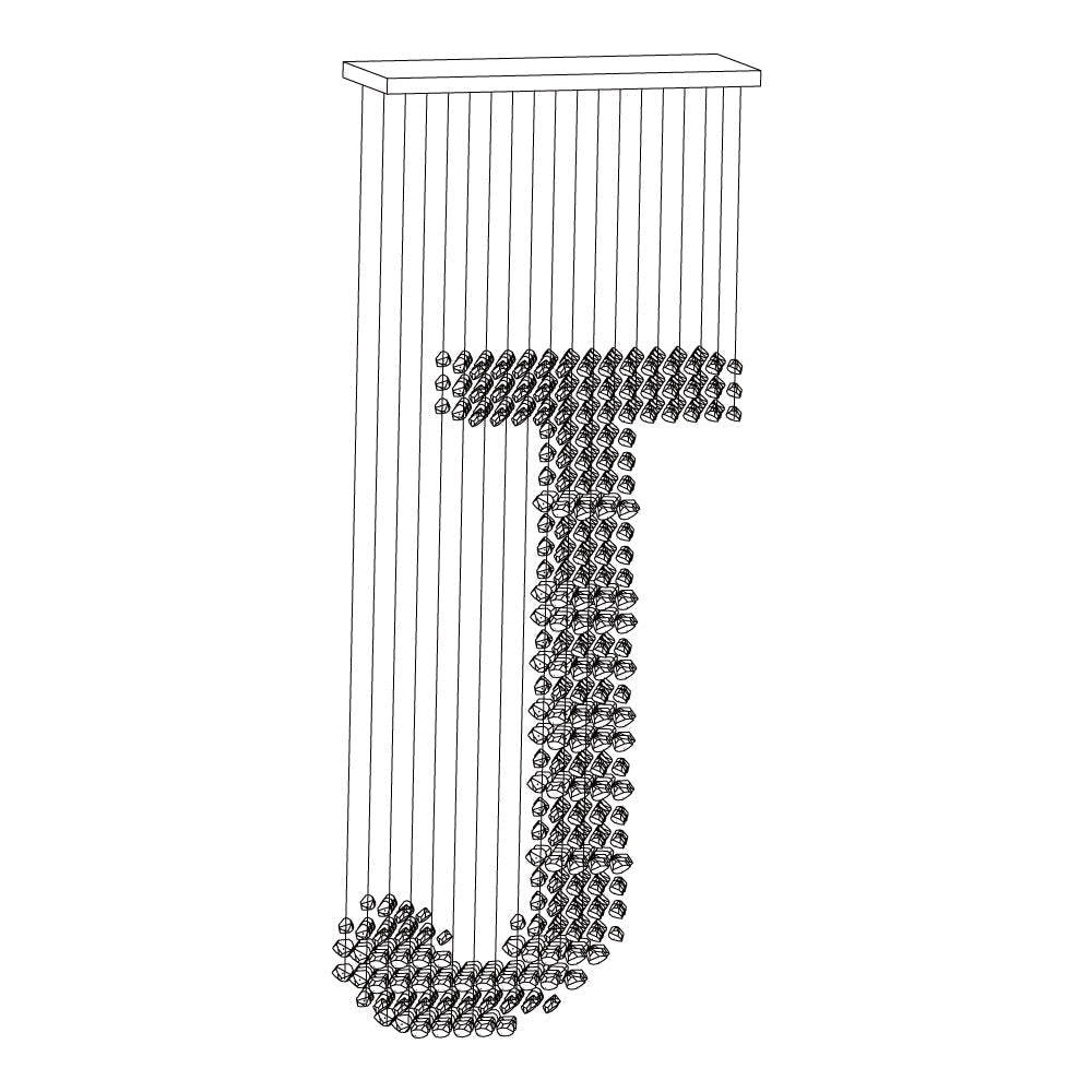 Finley Modern Metal Chandeliers - Lamp Outdoor