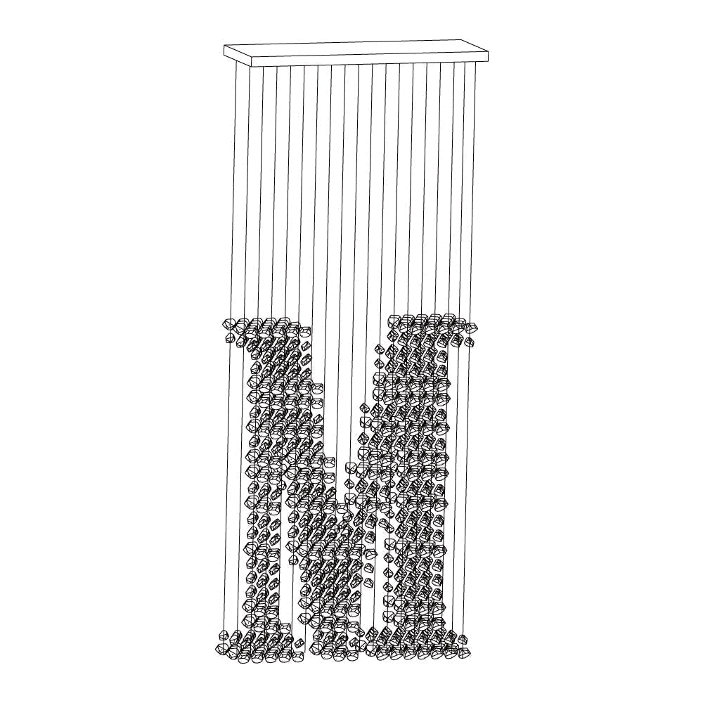 Dylan Modern Metal Chandeliers - Lamp Outdoor