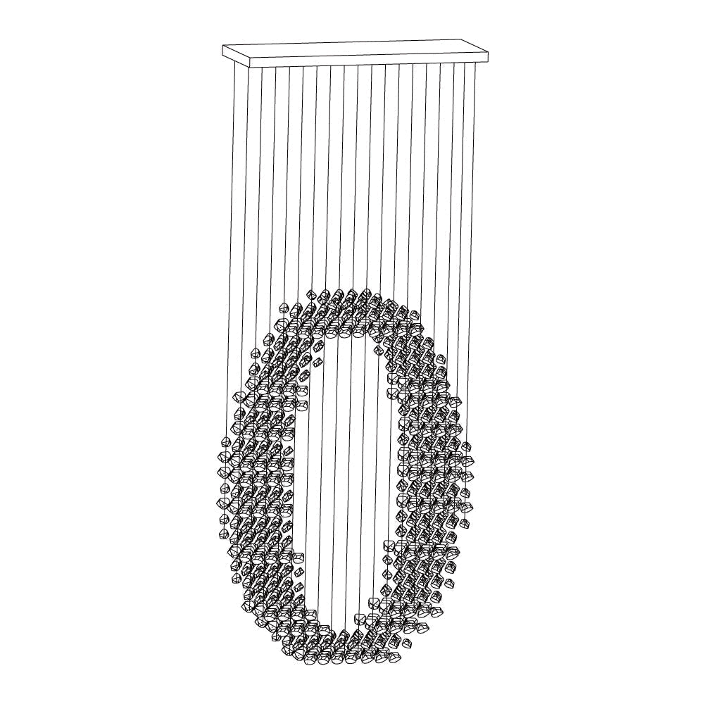 Dylan Modern Metal Chandeliers - Lamp Outdoor