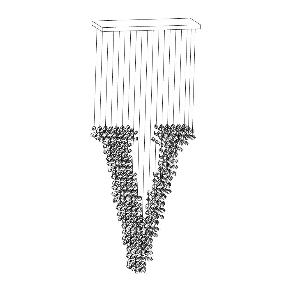 Jacob Modern Stone Chandeliers - Lamp Outdoor