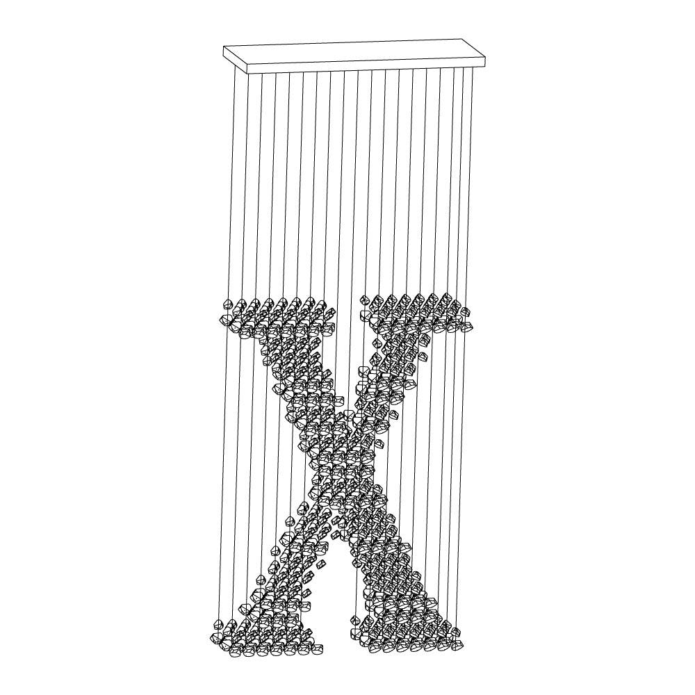 Damian Modern Metal Chandeliers - Lamp Outdoor