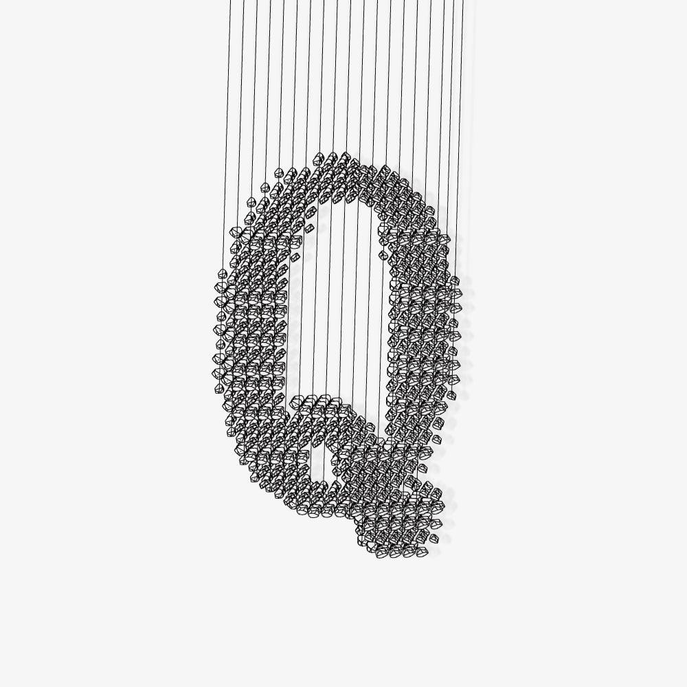 Zoe Modern Stone Chandeliers - Lamp Outdoor