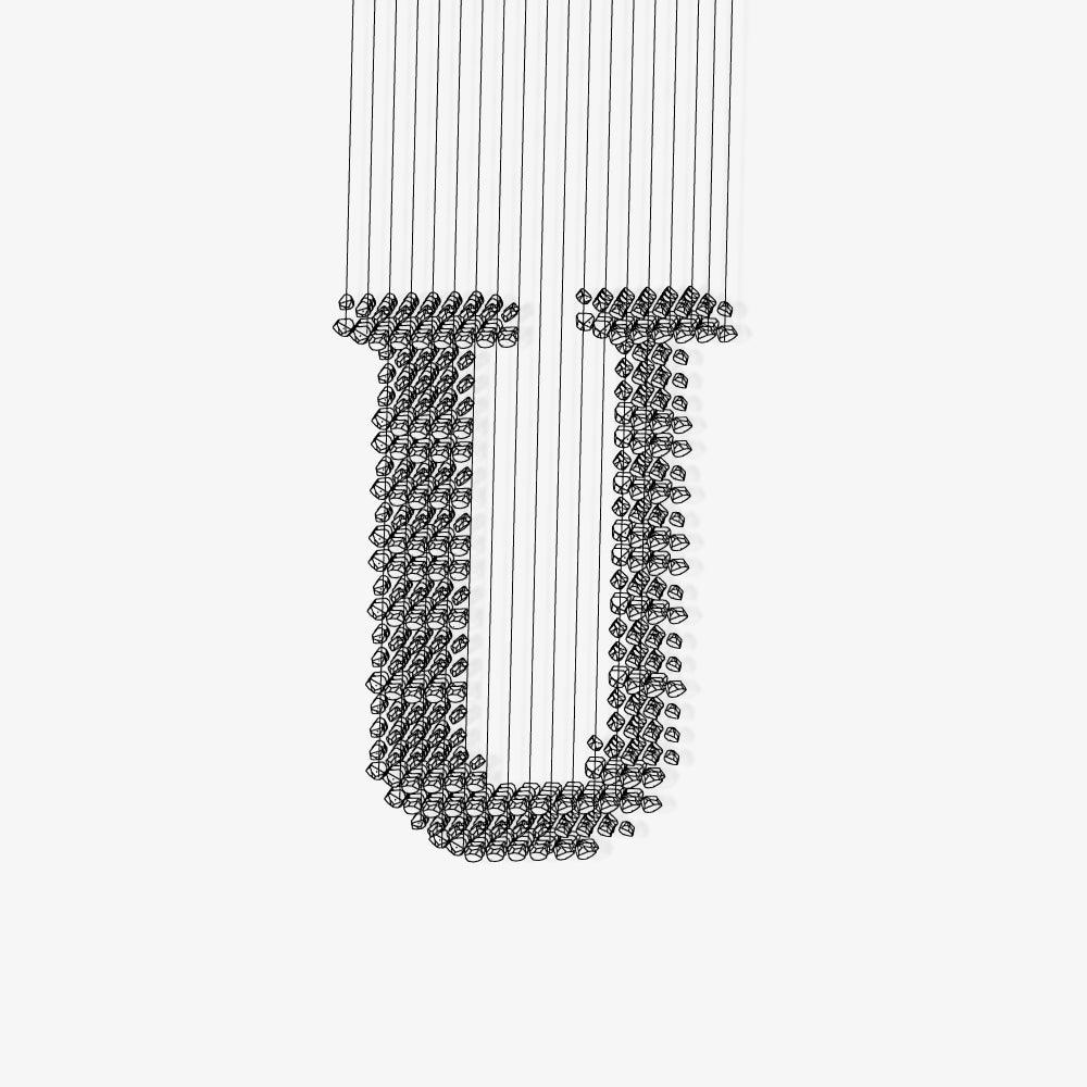 Hannah Modern Stone Chandeliers - Lamp Outdoor