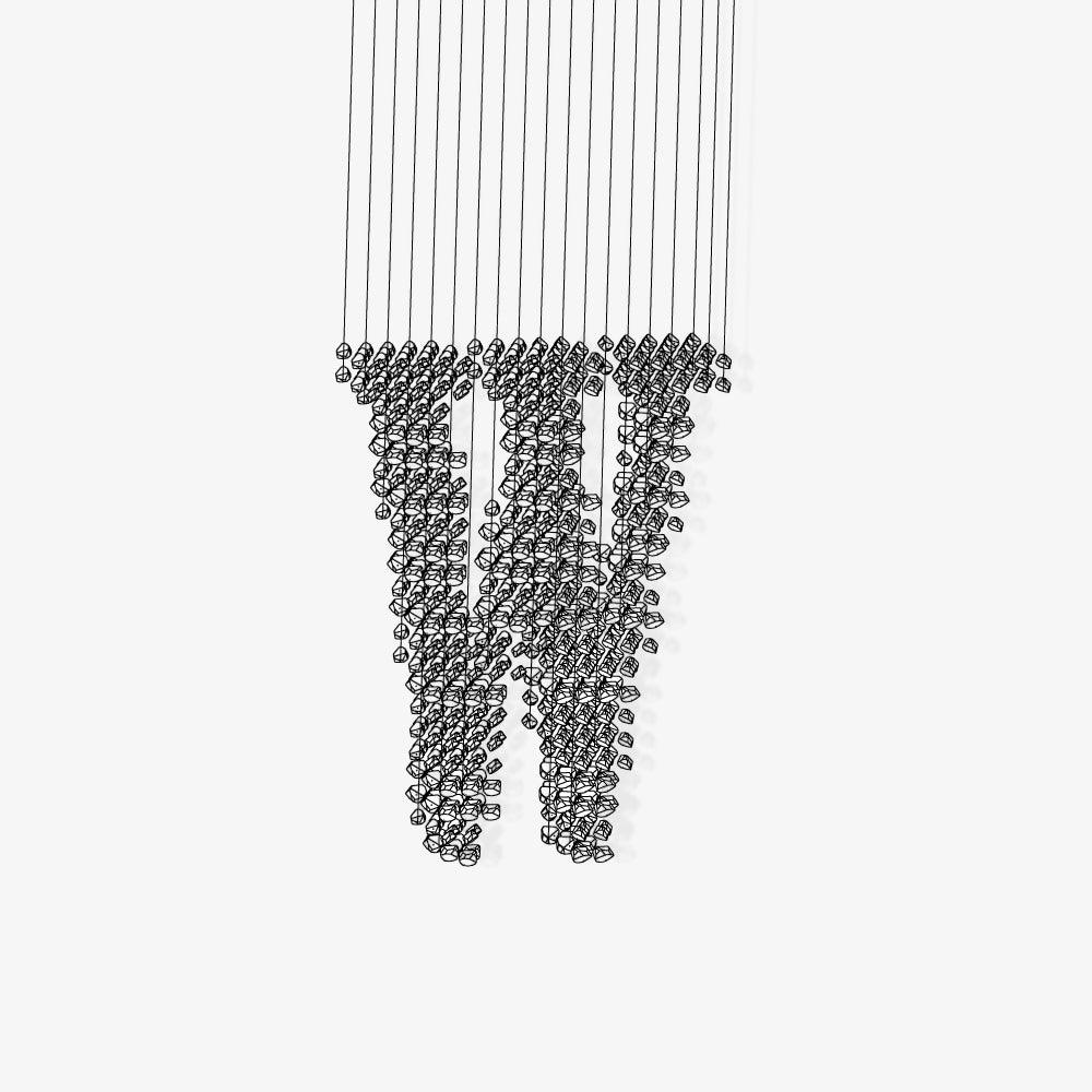 Ellie Modern Stone Chandeliers - Lamp Outdoor