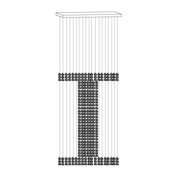 Charcoal Chandeliers I - Lamp Outdoor