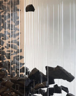 Jacob Modern Stone Chandeliers - Lamp Outdoor