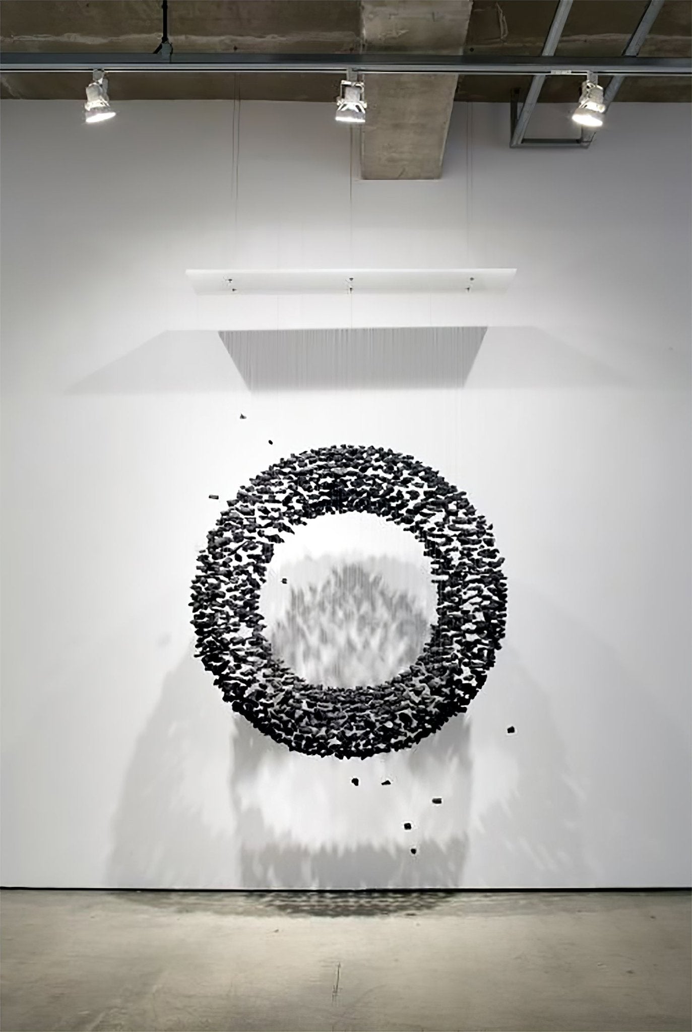 Arsilus Charcoal Stone Sculptural Chandelier - Lamp Outdoor