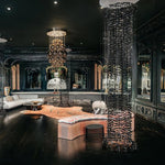 Finley Modern Metal Chandeliers - Lamp Outdoor