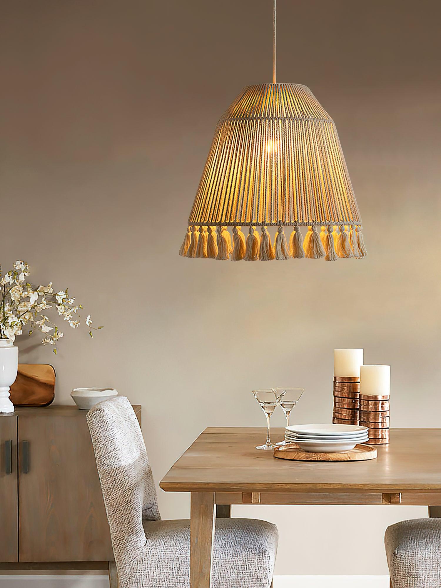 Chase Tassel Pendant Light - Lamp Outdoor