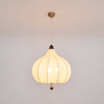 Chestnut Fabric Pendant Light - Lamp Outdoor