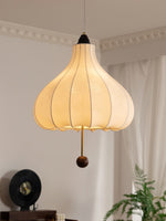 Chestnut Fabric Pendant Light - Lamp Outdoor