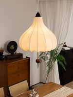 Chestnut Fabric Pendant Light - Lamp Outdoor