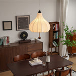 Chestnut Fabric Pendant Light - Lamp Outdoor