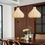 Chestnut Fabric Pendant Light - Lamp Outdoor